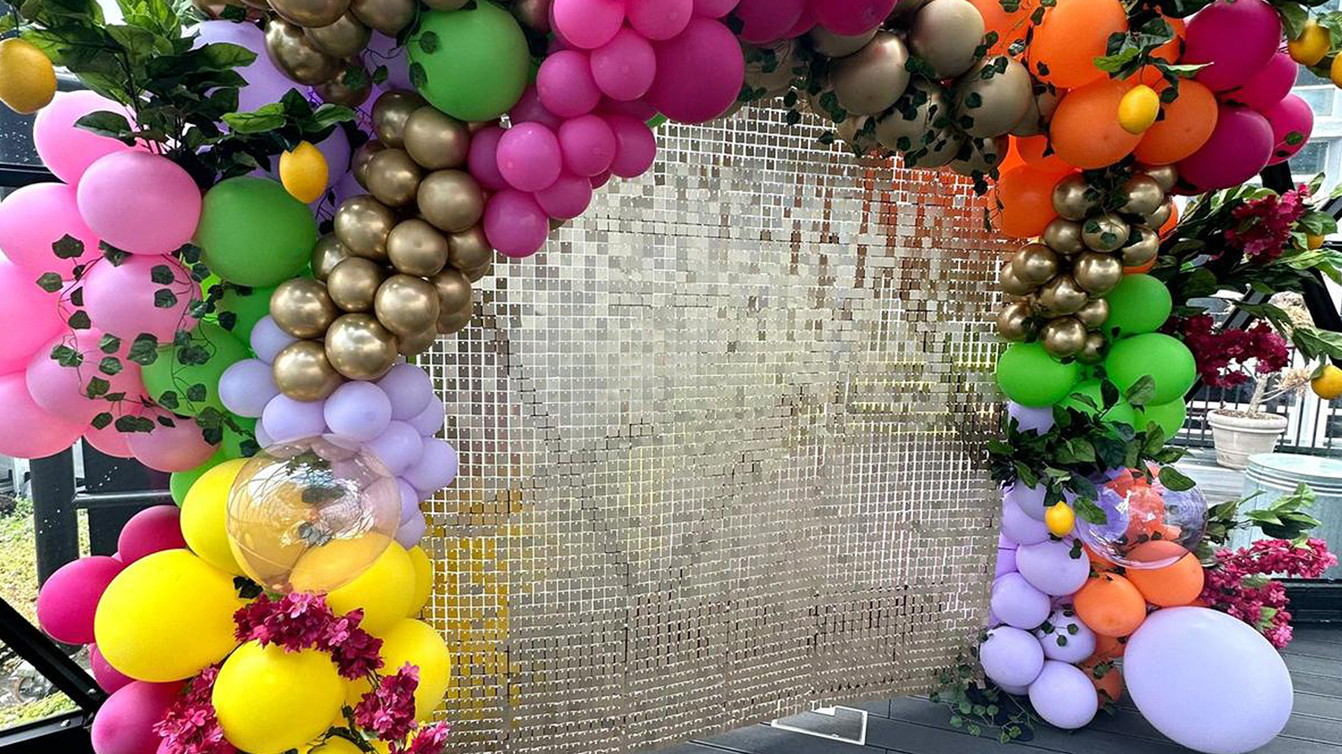 We also have available for hire a Prosecco Cart, Prosecco Wall, Shot Wall & Glasses, Candy Cart, Shimmer Backdrops, Sailboard Backdrops and much more. 